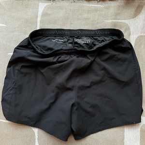 Outdoor voices black running shorts M